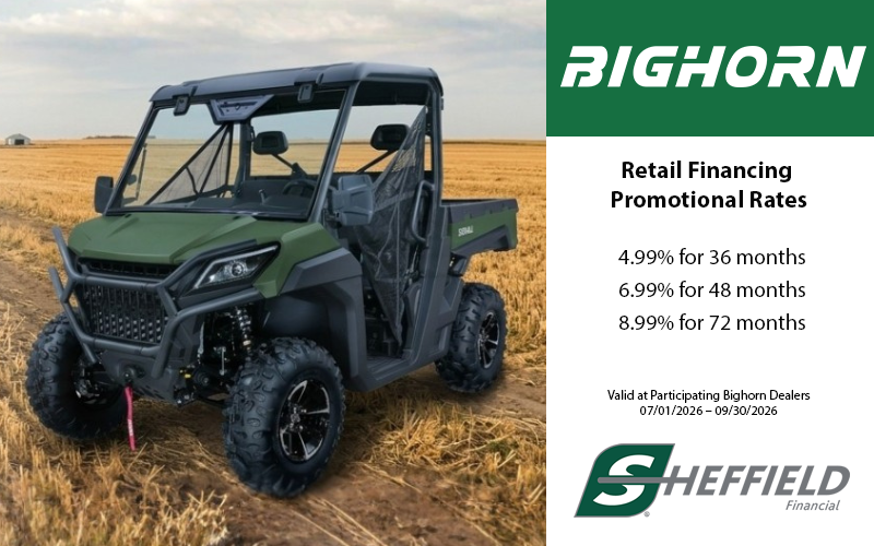 Retail Financing Promotional Rates Sheffield June 24