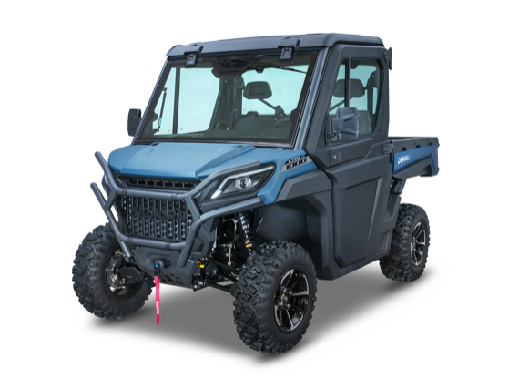 Blue Bighorn Denali 1000 APEX utility vehicle with enclosed cab